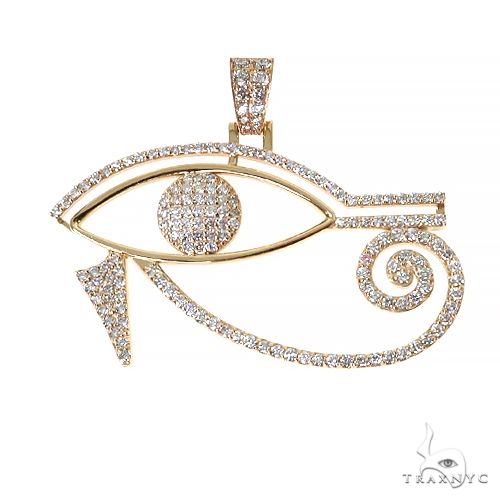 Custom Made Eye Of Horus Diamond Pendant 67452 - Image 1