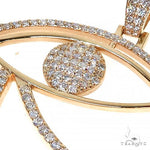 Custom Made Eye Of Horus Diamond Pendant 67452 - Image 3