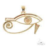 Custom Made Eye Of Horus Diamond Pendant 67452 - Image 4