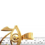 Custom Made Eye Of Horus Gold Plated Pendant 66706 - Image 6