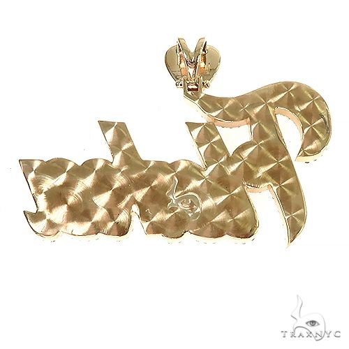 Custom Made 'FLAKA' Diamond Name Pendant 67079 - Image 4