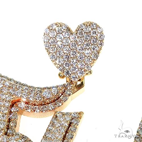 Custom Made 'FLAKA' Diamond Name Pendant 67079 - Image 5