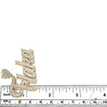 Custom Made 'FLAKA' Diamond Name Pendant 67079 - Image 7