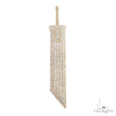 Custom Made Fantasy Cloud Sword Diamond Pendant 67091 - Image 1