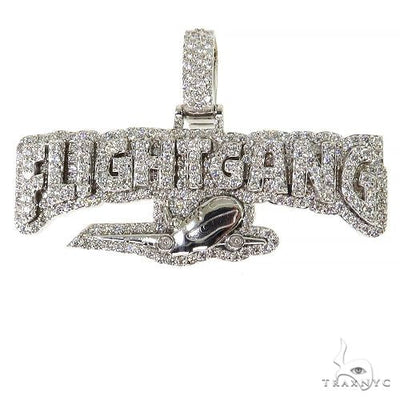 Custom Made Flight Gang Diamond Pendant 68333 - Image 1