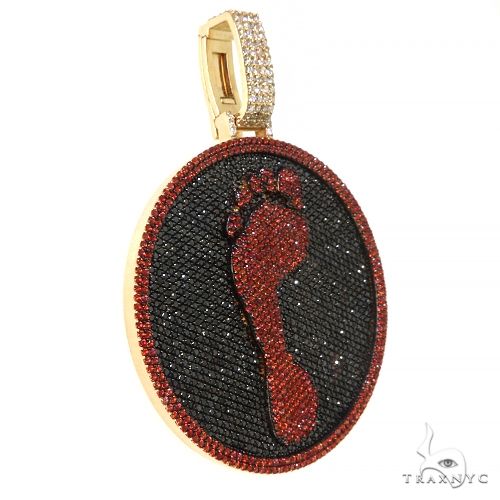 Custom Made Foot Pendant 68493 - Image 2
