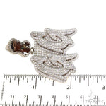 Custom Made 'GG' Diamond Pendant 67523 - Image 5