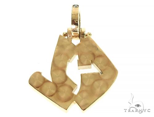 Custom Made 'GL' Diamond Pendant 66341 - Image 3