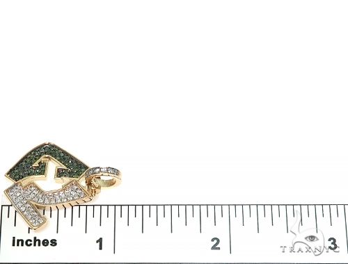 Custom Made 'GL' Diamond Pendant 66341 - Image 7