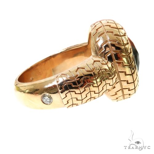 Custom Made Garnet Ring 67595 - Image 3