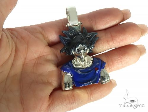 Custom Made Goku Anime Manga Character Pendant 66192 - Image 4