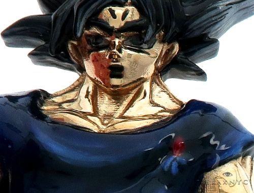 Custom Made Goku Anime Manga Character Solid Gold Pendant 64568 - Image 5