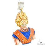 Custom Made Goku Pendant 66995 - Image 2