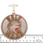 Custom Made Gorilla Diamond Pendant 67614 - Image 6