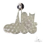 Custom Made Graffiti Bubble Style Diamond Pendant 67569 - Image 4