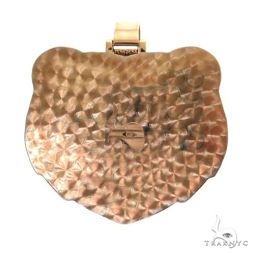 Custom Made Grizzly Bear Logo Diamond Pendant 67611 - Image 4