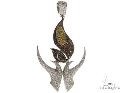 Custom Made Hands on Fire Pendant 63559 - Image 1