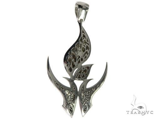 Custom Made Hands on Fire Pendant 63559 - Image 7