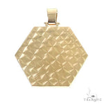 Custom Made Hex Diamond Pendant 66652 - Image 3