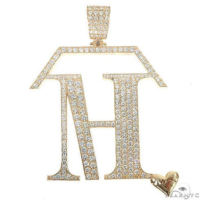 Custom Made Home Health Care Logo Diamond Pendant 67195 - Image 1