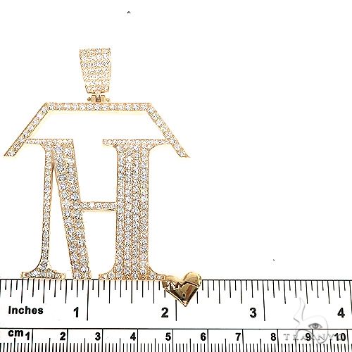 Custom Made Home Health Care Logo Diamond Pendant 67195 - Image 6