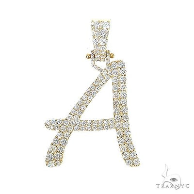 Custom Made Initial 'A' Diamond Pendant 66577 - Image 1