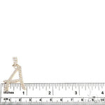 Custom Made Initial 'A' Diamond Pendant 66577 - Image 5