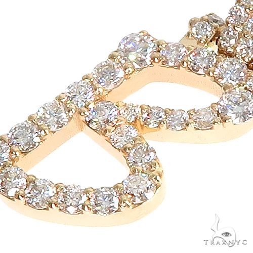 Custom Made Initial 'B' Diamond Pendant 66576 - Image 4