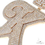 Custom Made Initial Diamond Pendant 67525 - Image 3