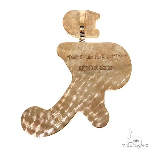 Custom Made Initial Diamond Pendant 67525 - Image 4