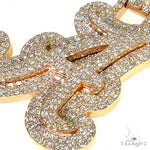 Custom Made Initial Diamond Pendant 67860 - Image 3