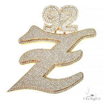 Custom Made Initial Pendant 67443 - Image 1