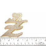 Custom Made Initial Pendant 67443 - Image 5