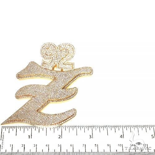 Custom Made Initial Pendant 67443 - Image 5