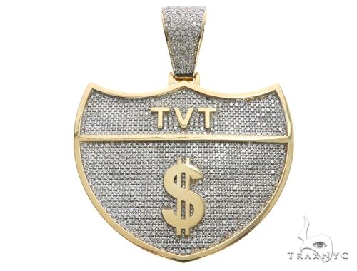 Custom Made Interstate TVT Dollar Sign Pendant 63782 - Image 1