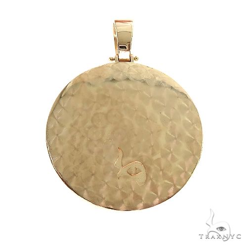 Custom Made 'JD' Round Diamond Pendant 67097 - Image 3