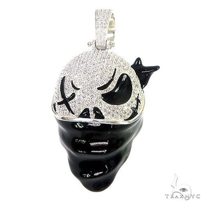 Custom Made Jack Skellington Diamond Pendant 67239 - Image 1