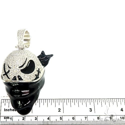 Custom Made Jack Skellington Diamond Pendant 67239 - Image 5