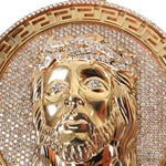 Custom Made Jesus Head Diamond Pendant 67612 - Image 4