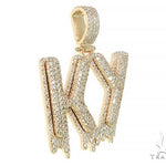 Custom Made KY Drip Diamond Pendant 66062 - Image 2