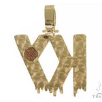 Custom Made KY Drip Diamond Pendant 66062 - Image 3