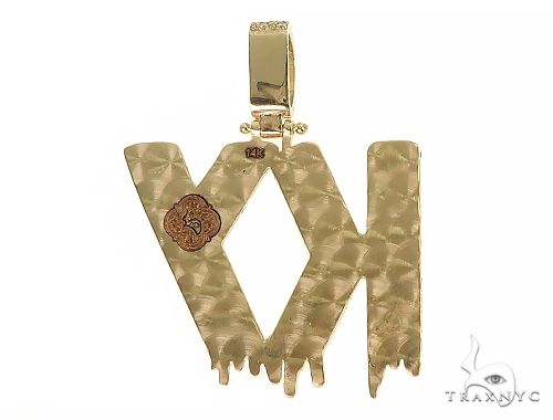 Custom Made KY Drip Diamond Pendant 66062 - Image 3