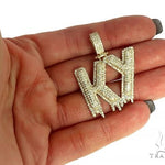 Custom Made KY Drip Diamond Pendant 66062 - Image 5