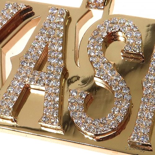 Custom Made 'Kash' Diamond Pendant 68360 - Image 3