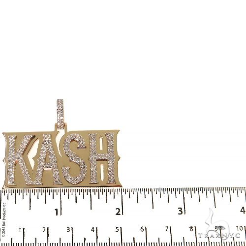 Custom Made 'Kash' Diamond Pendant 68360 - Image 5