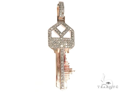 Custom Made Skyline Key Pendant 63918 - Image 1