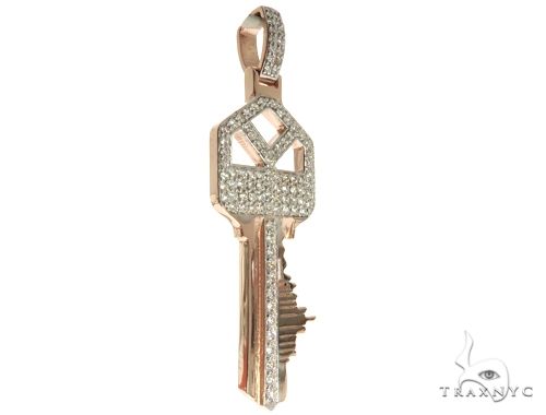 Custom Made Skyline Key Pendant 63918 - Image 2