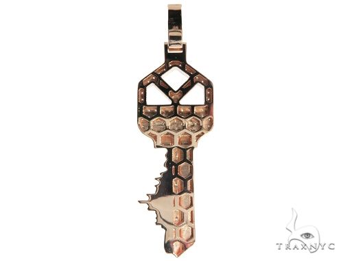 Custom Made Skyline Key Pendant 63918 - Image 4