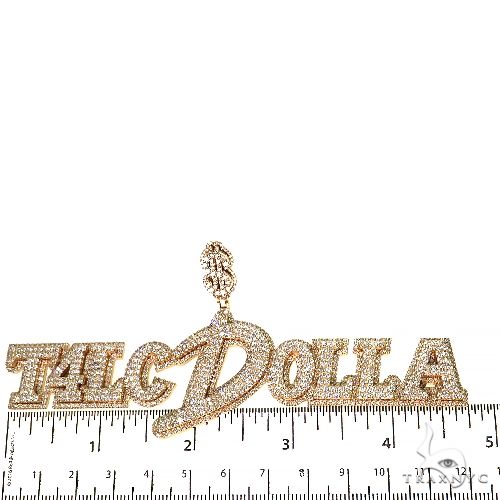 Custom Made Logo Diamond Pendant 68561 - Image 5