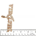 Custom Made Logo Diamond Pendant 68561 - Image 6